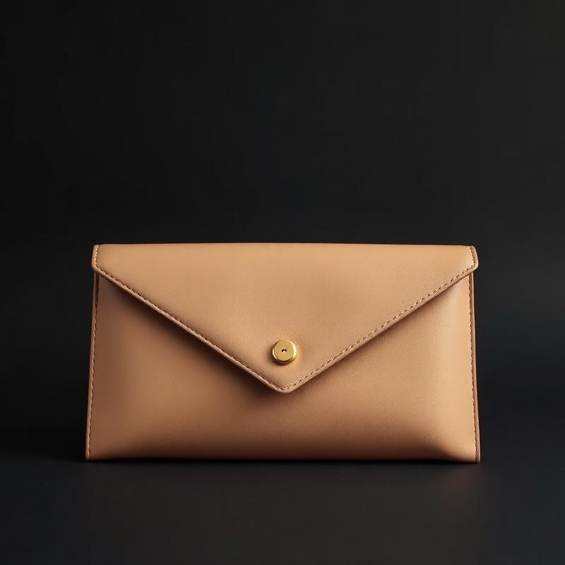 Nude Envelope Clutch